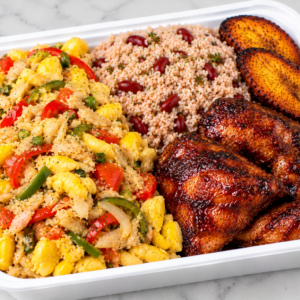 ACKEE & SALTFISH + BBQ CHICKEN