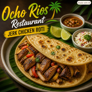 JERK CHICKEN ROTI