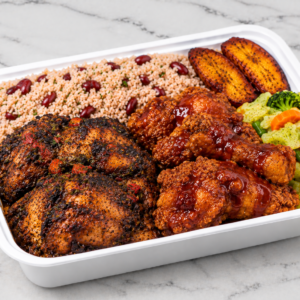 JERK CHICKEN & BBQ FRIED CHICKEN
