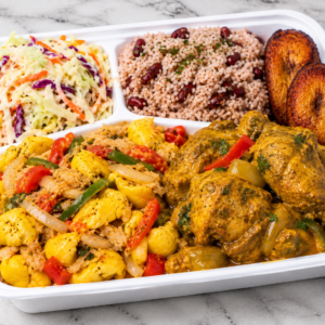 ACKEE & SALTFISH + CURRY CHICKEN
