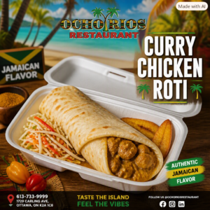 CURRY CHICKEN ROTI