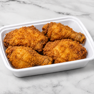 Four Pieces Of Fried Chicken