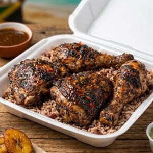 Four Pieces of Jerk Chicken