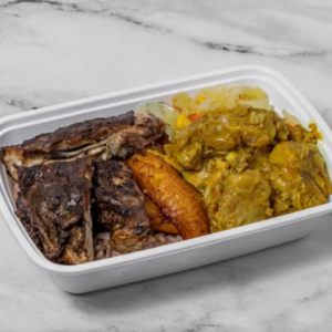 Jerk Chicken and Curry Chicken