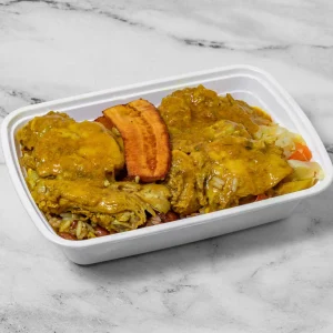 #3 JERK CHICKEN + CURRY CHICKEN